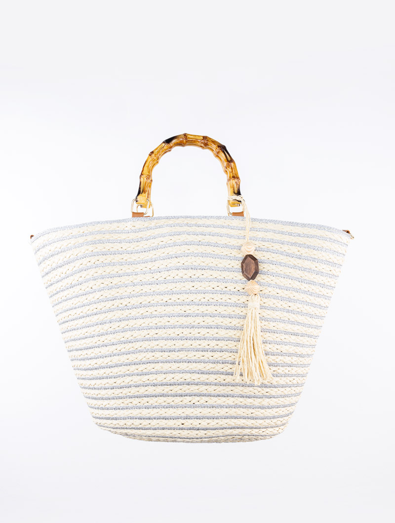 Sac couffin en paille